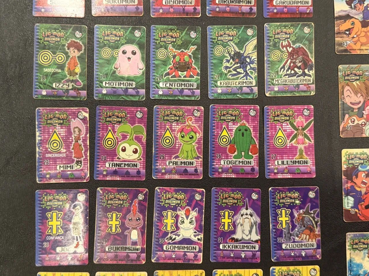 Coleção COMPLETA Ligmon Digimon! - Foto 4