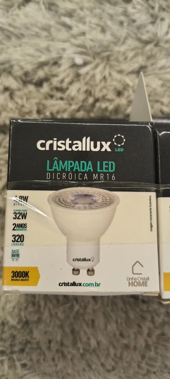 Lampada GU10 MR16 3000k - Foto 3