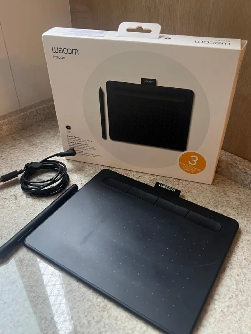Mesa Digitalizadora Wacom Intuos CTL-4100 Completa