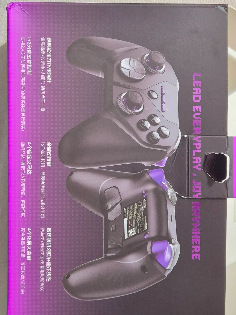 Controle sem fio Leadjoy Xeno Pro - Switch 1 e 2/PC/PS4/iOS/Android - Foto 2