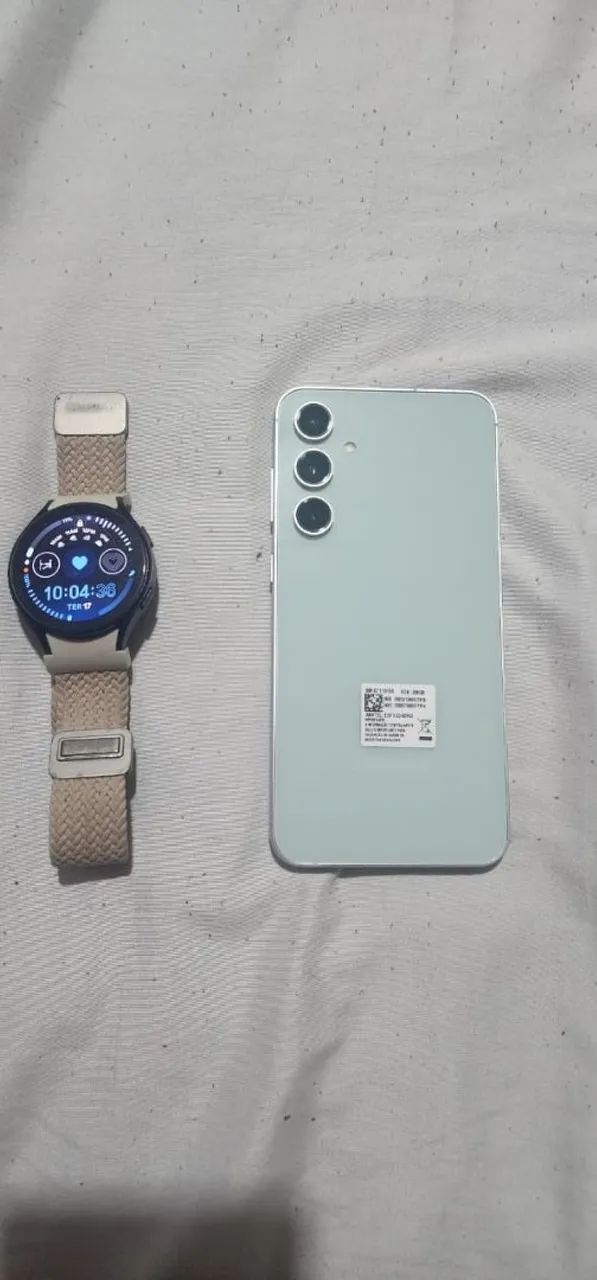Vendo s23 fe + samsung watch 5 44mm - Foto 2
