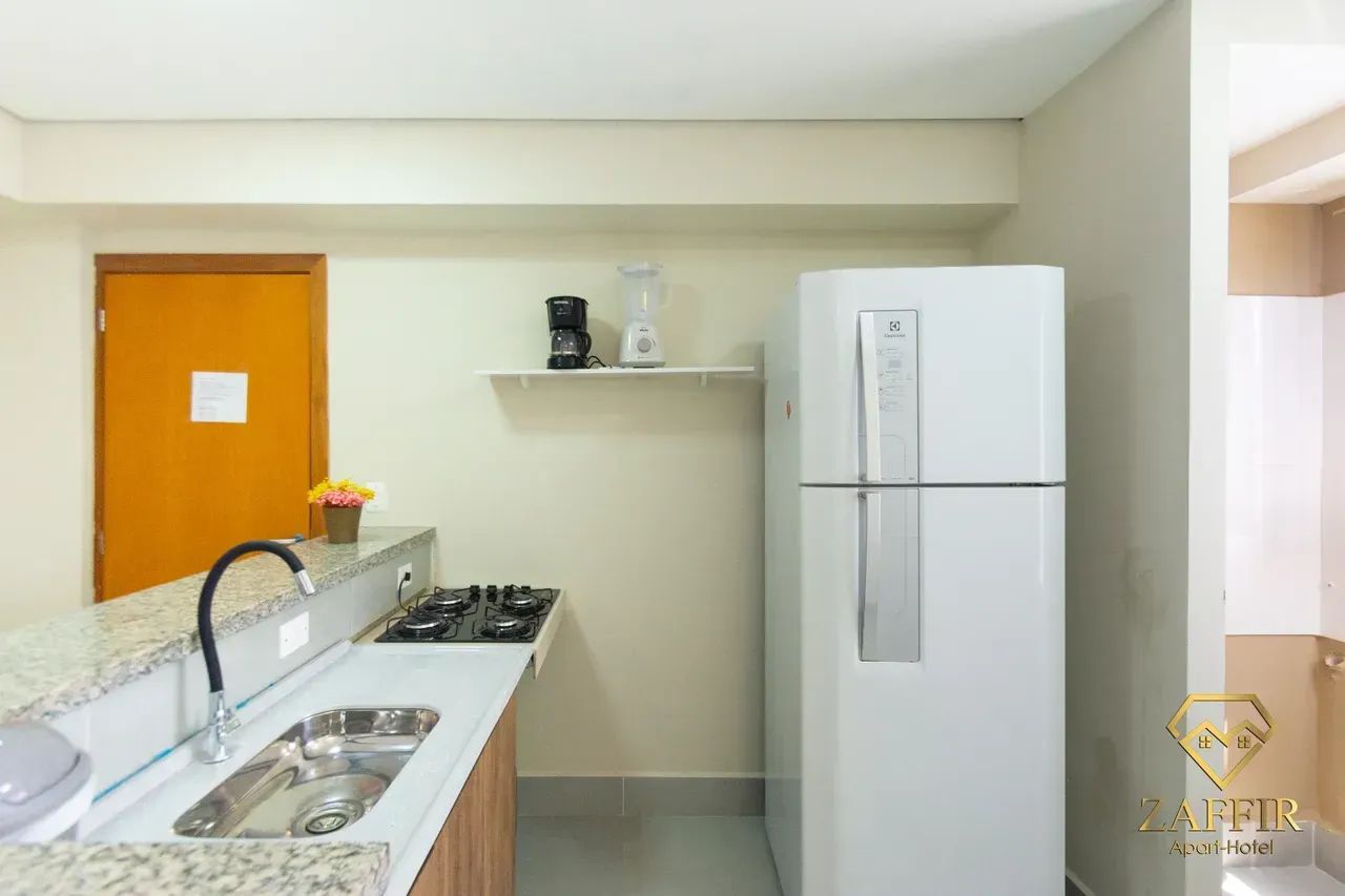 APARTAMENTO 1 QUARTO, MOBILIADO, REGIÃO COMPER PRAINHA, RES. ZAFFIR - Foto 3