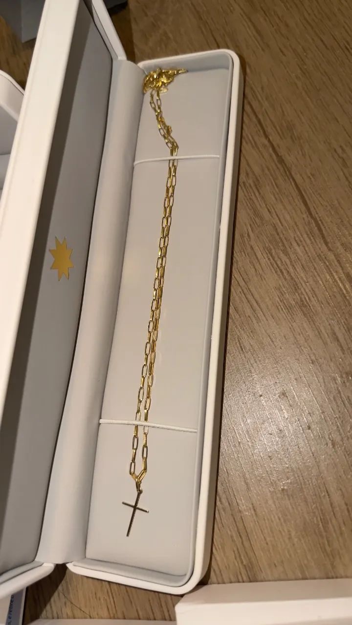 Corrente de ouro 18k Cartier gold finger  - Foto 3