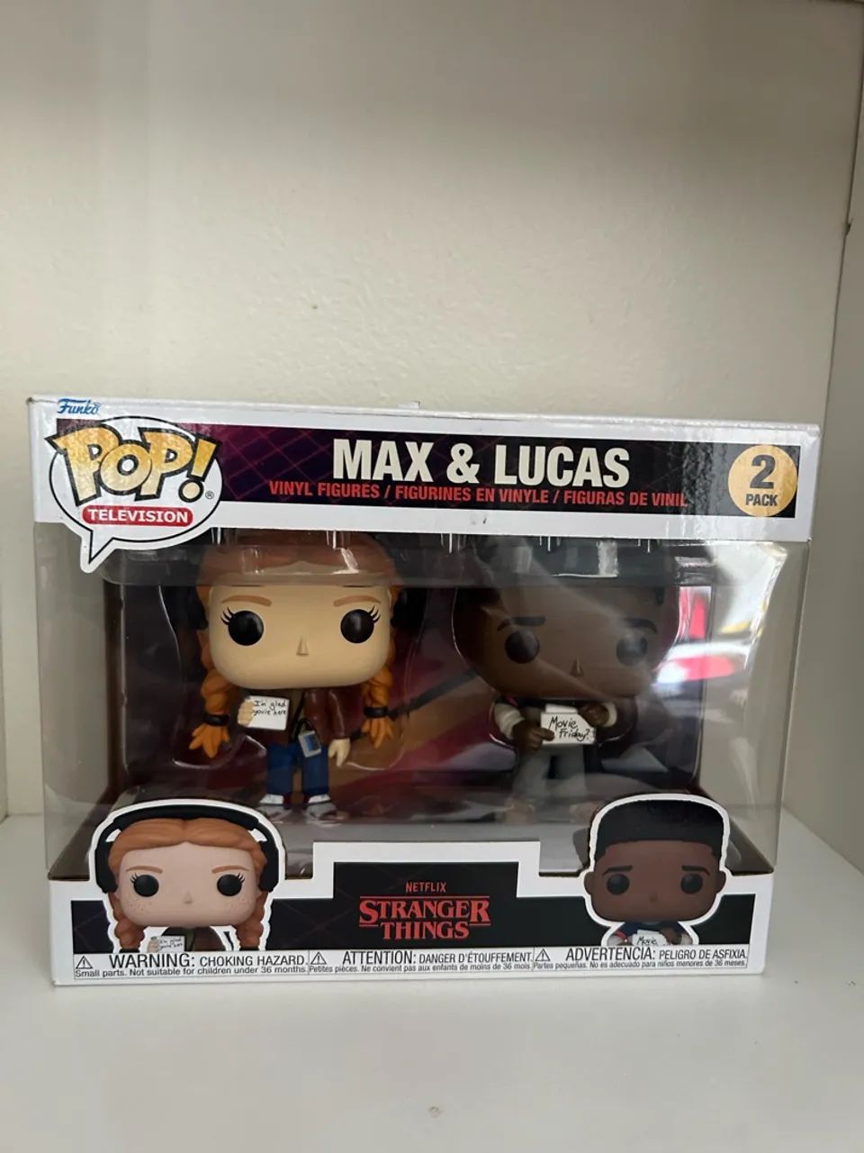 FUNKO POP! MAX E LUCAS -  2 PACK - ST - Foto 2