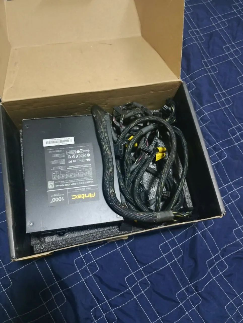 Fonte Antac 1000W Platinum Full Modular - Foto 4