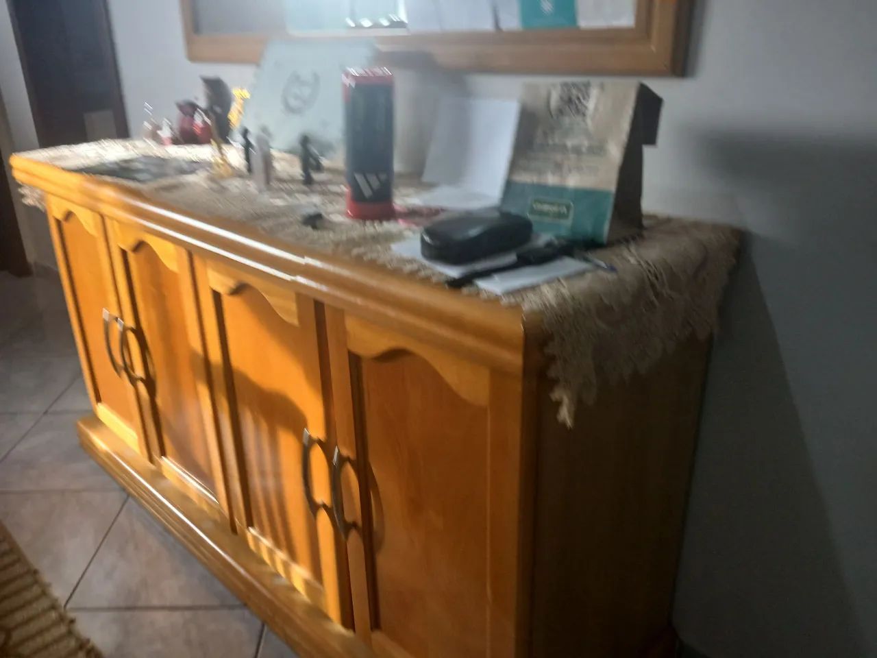 Mesa de jantar balcão  e espelho - Foto 5