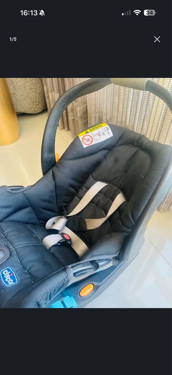 Bebê conforto Chicco key Fit  - Foto 4