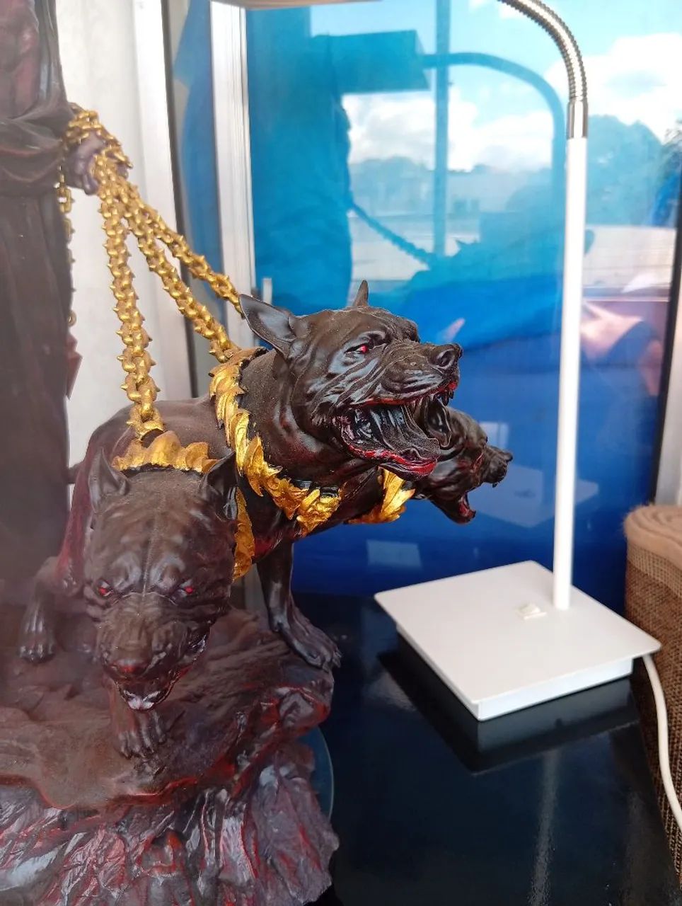 Hades 60 cm em resina 3D realista  - Foto 2