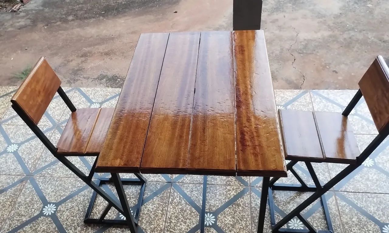 Mesa bistro retangular 85x60 - Foto 3