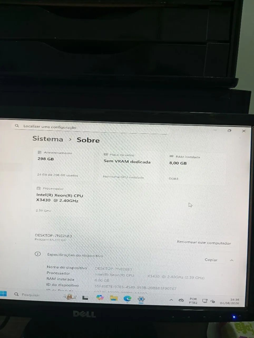 Servidor HP Proliant  - Foto 3