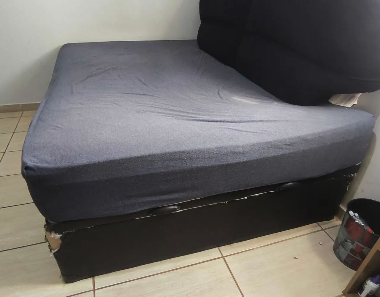 Cama Baú casal USADA - Foto 2