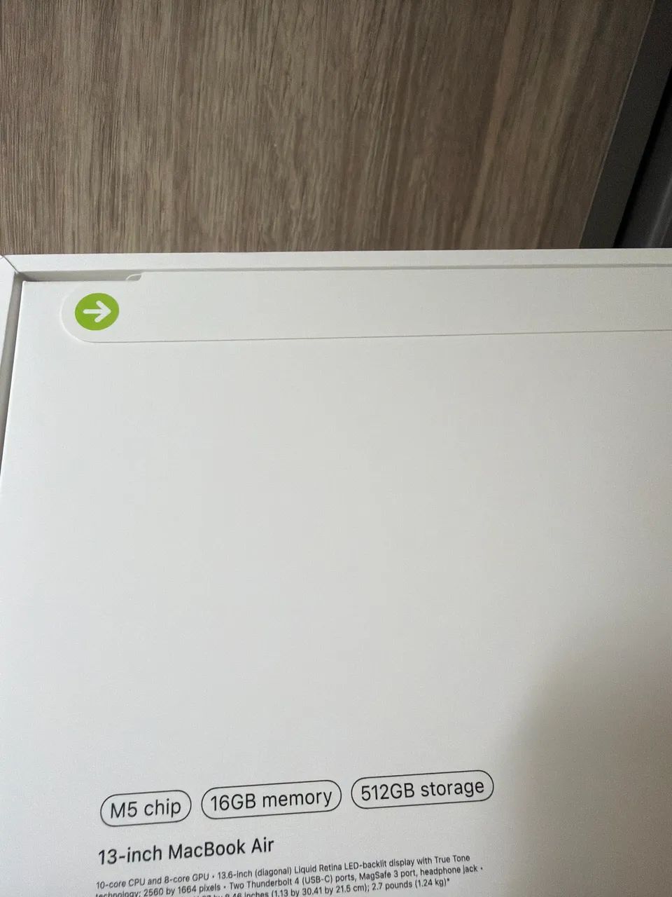MacBook Air M5 16/512gb Novo - Lacrado - Garantia Apple - Entrega Rápida  - Foto 3