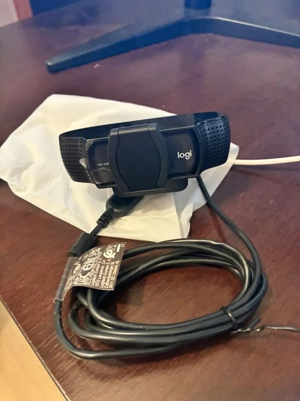 WEBCAM LOGITECH C920e FULL HD 1080P - USB - Foto 3