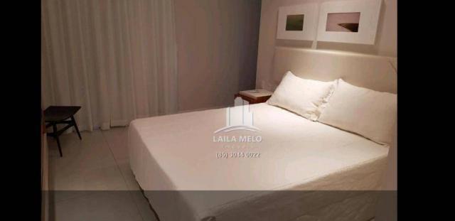 Apartamento mandara kauai,128 m2,3 suites,mobiliado,porto das dunas - Foto 8
