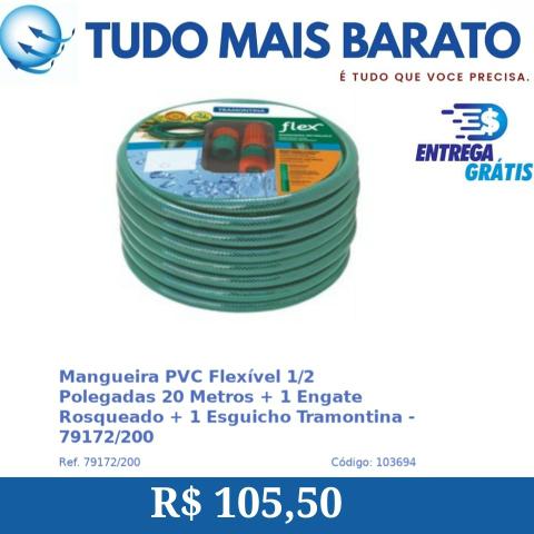 Mangueira tramontina 20 metros