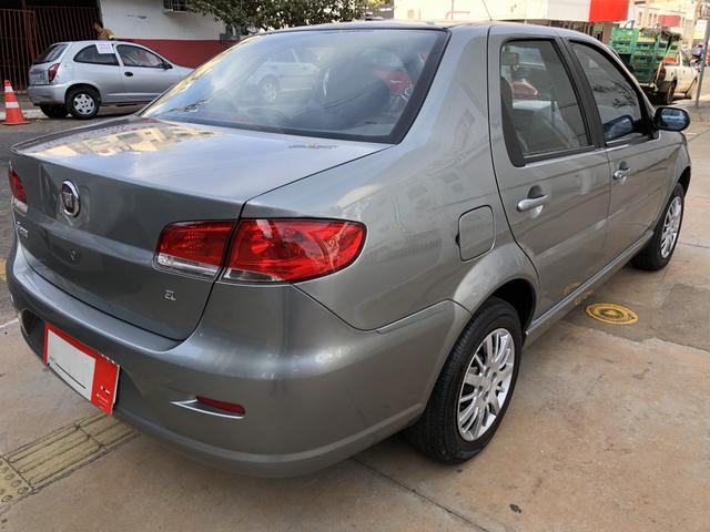 Fiat Siena El Completo 1.0 Flex 4 Portas Cinza 2009/10 - Foto 3