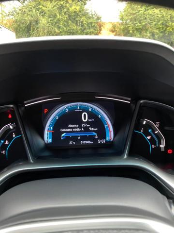 Civic 2017 EXL Branco perolizado 20 mil km - Foto 3