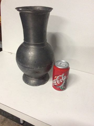 Vaso antigo de estanho - Foto 2
