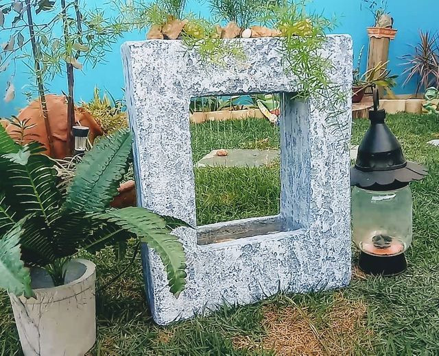 Fonte de água decorativa e vaso jardineira - Foto 4