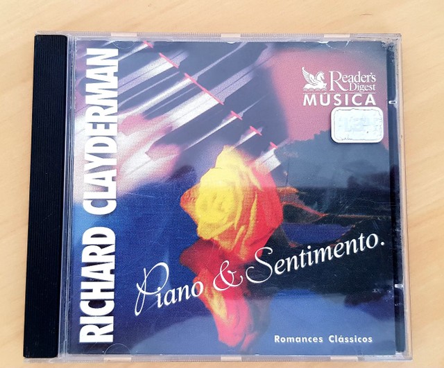 5 CDs Richard Clayderman - Piano & Sentimento - Foto 3