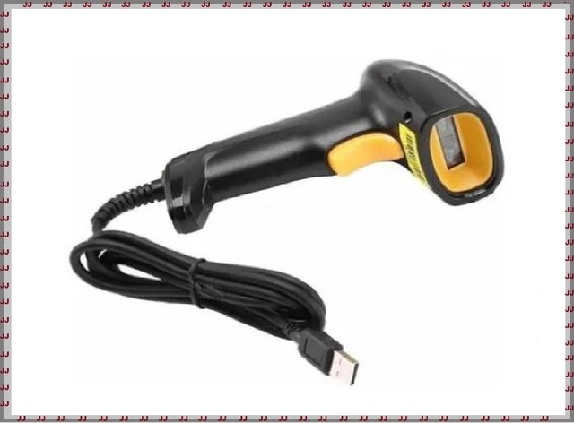 Leitora de códigos de barras 1D Evawgib Usb