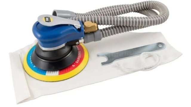 Lixadeira Orbital 6" com Aspirador - Pneumática - Produto Novo!!! - Foto 2