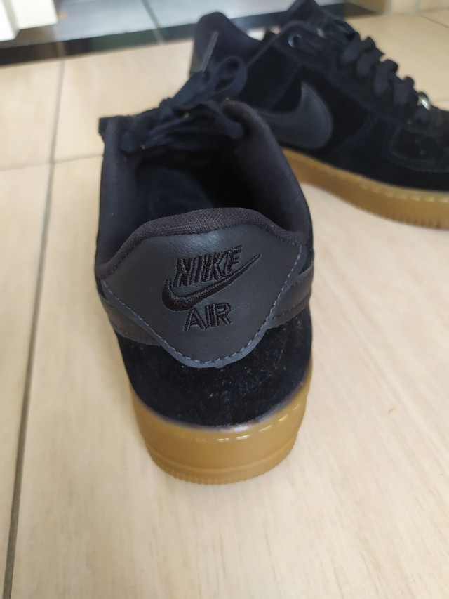 air force preto veludo