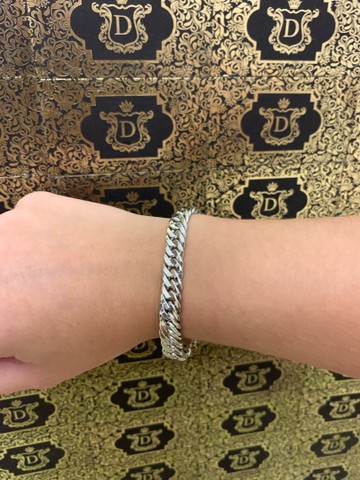 Pulseira em ouro branco 8k 750 40 gramas