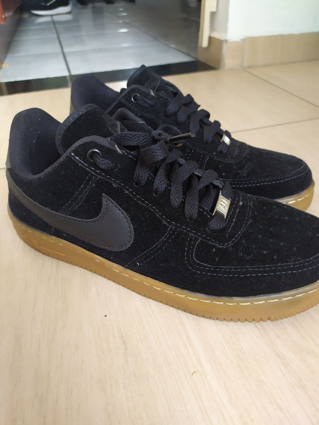 air force preto veludo