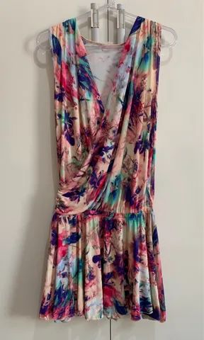 (TAM: M) Vestido Saída Praia Blue Beach - Foto 6