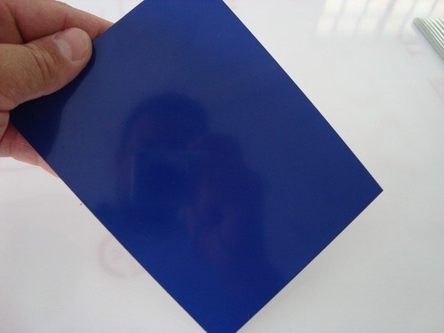 ACM Medida 122 x 500 cm x 3mm-Azul Brilho.