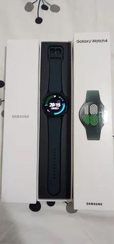 Samsung galaxy watch4 44mm de alumínio gree - Acessórios