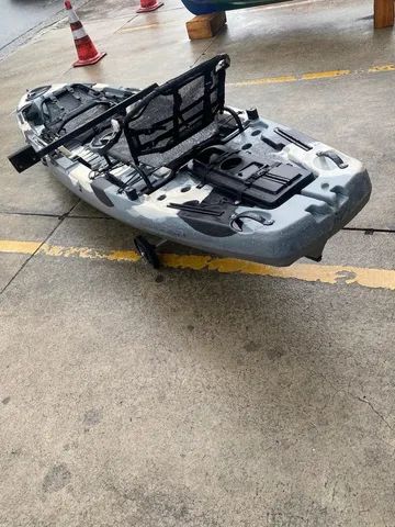 Caiaque caiman 135 pronto para motor completo avalio trocas  - Foto 3