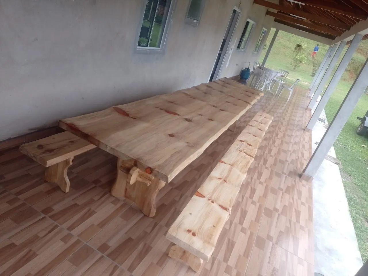 Mesa de pinheiro  - Foto 2