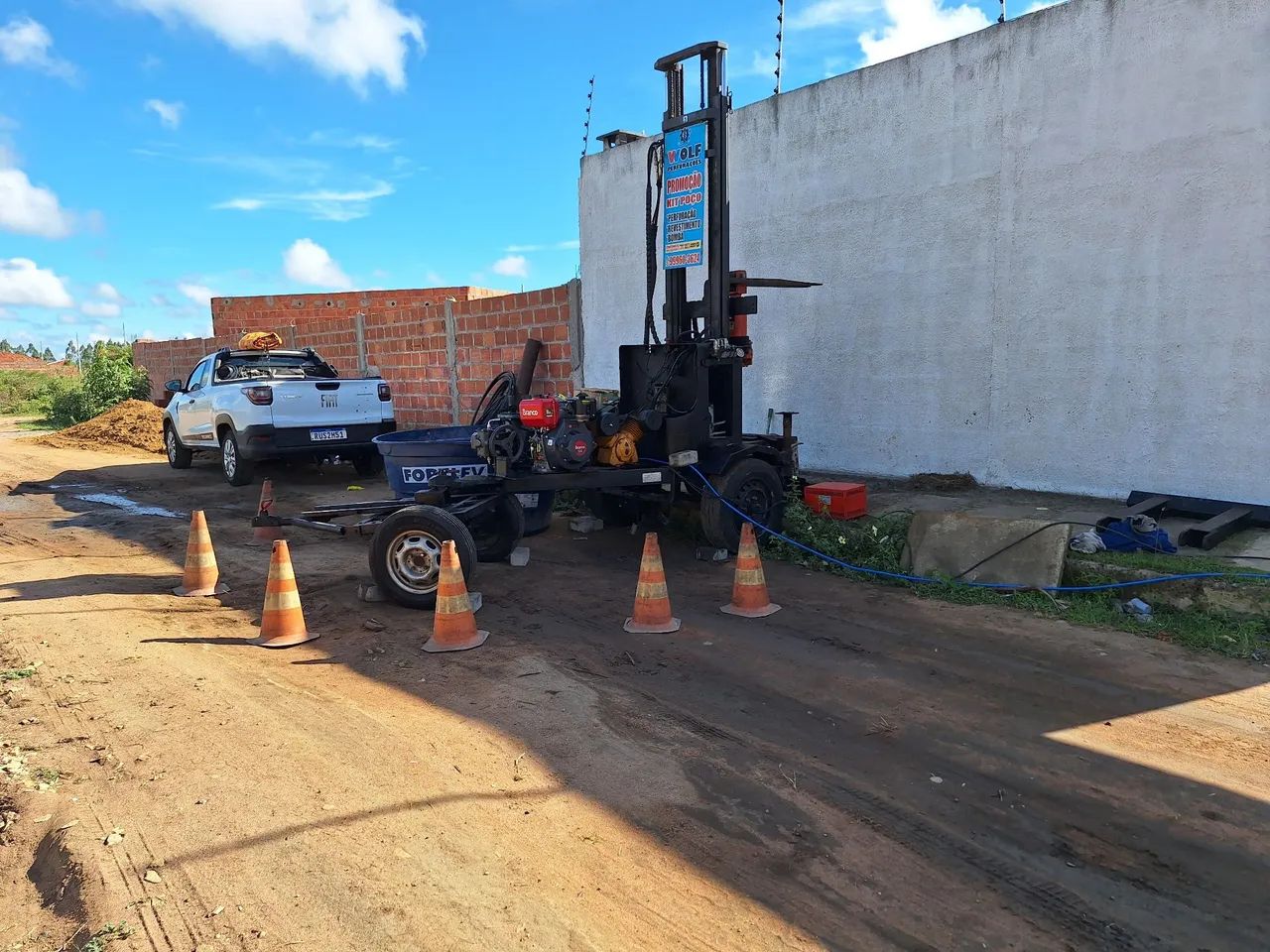 Oportunidade Perfuratris Máq. Fazer Dinheiro  Multe função Poço Artesiano - Foto 2