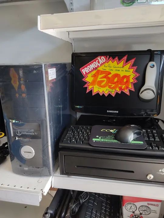 Computador Completo ideal  seu comércio Vem pra Eco Eletron 