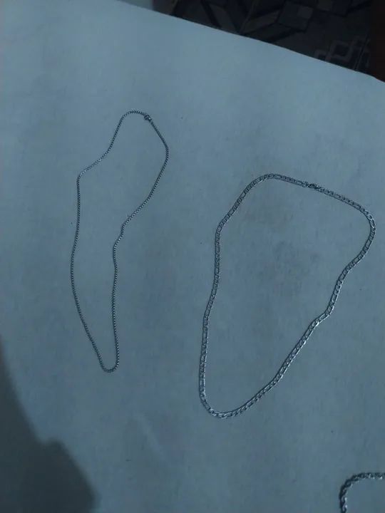 CORRENTINHAS EM AÇO INOXIDÁVEL - Usadas