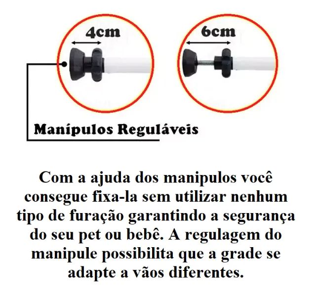 Grade com portão com 1 extensor - Foto 4