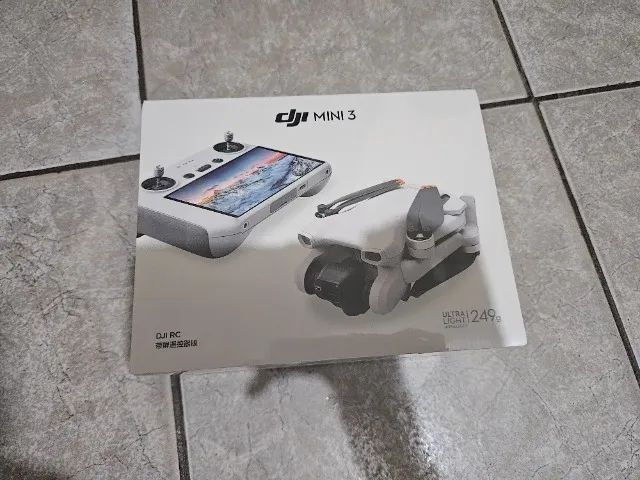 Drone dji mini 3 com tela Novo Lacrado