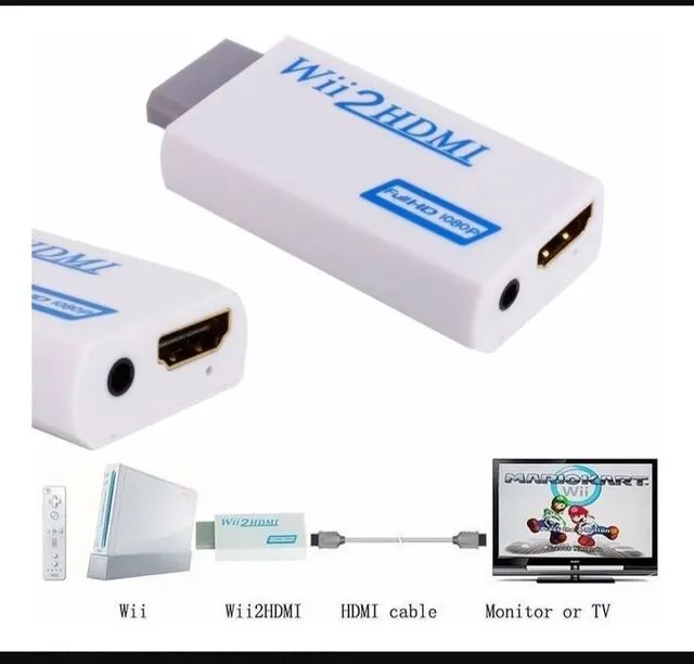 Adaptador HDMI para Nintendo wii - Foto 3