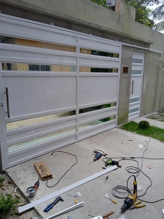 FABRICAMOS SOBRE MEDIDAS PORTÕES PORTAS.  - Foto 4