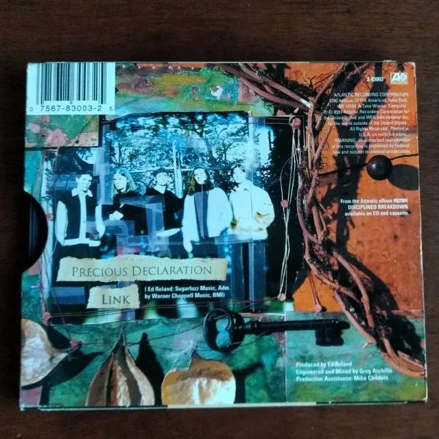 Collective Soul - Precious Declaration - CD Single 1997 - Made USA - Foto 3
