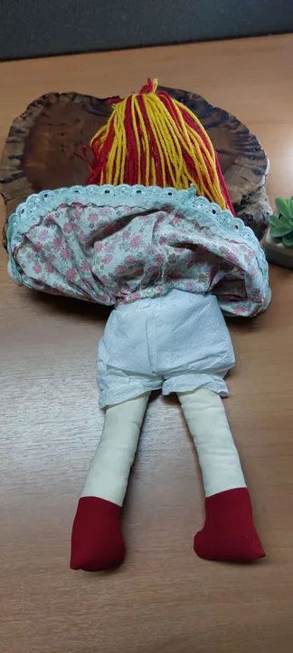 Boneca Emília de Pano - Foto 5