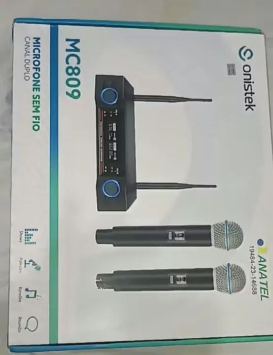 Microfone Sem Fio Onistek 