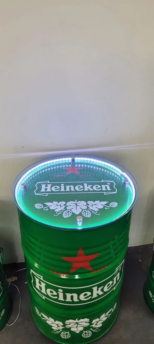 Tambor com pintura, personalizado e leds - Foto 2