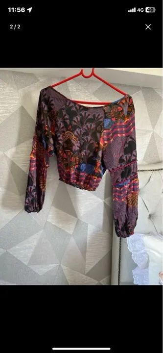 Cropped estampado Dress to - Foto 2