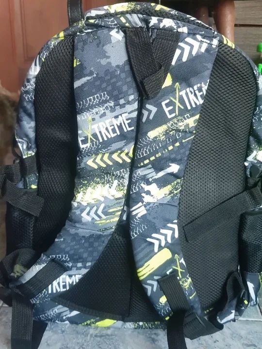 Mochila de Costas Masculina - Impressão Moderna - Foto 2