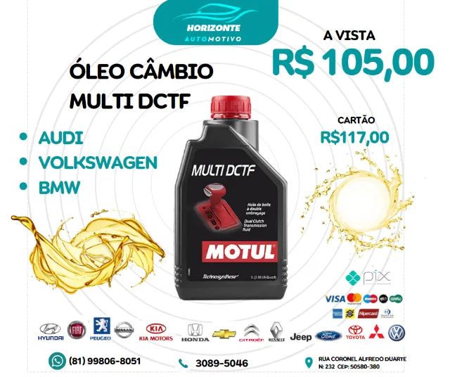 Óleo câmbio automático DCTF 