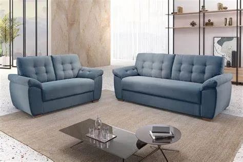 Conjunto Sofá 2x3 lugares Fantoré - Foto 2