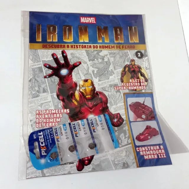 Miniatura Pé Homem De Ferro Iron Man Editora Diagostini - Foto 4